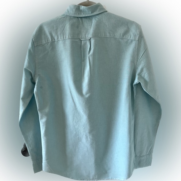 American Eagle Long Sleeve Button Up. Size Men’s S. Color Green. - Picture 2 of 3